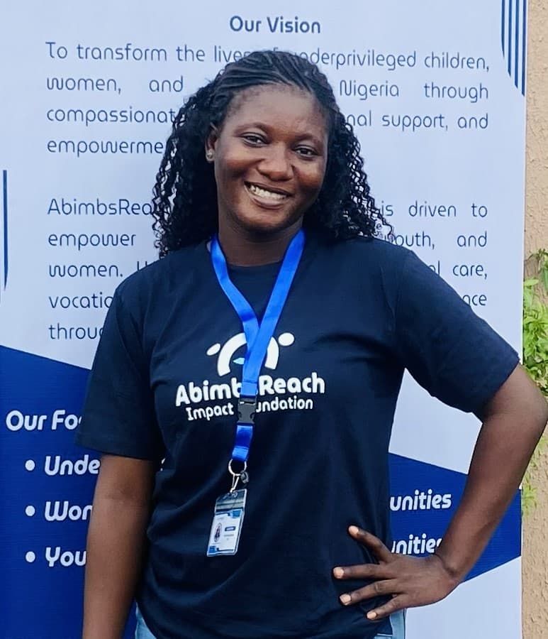 Ochofie Blessing Ene, Procurement and Logistics Officer at AbimbsReach Impact Foundation